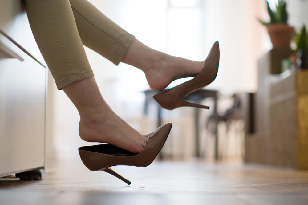 Can your shoes be the cause of your back pain? shutterstock 1055883623 shoes and back pain