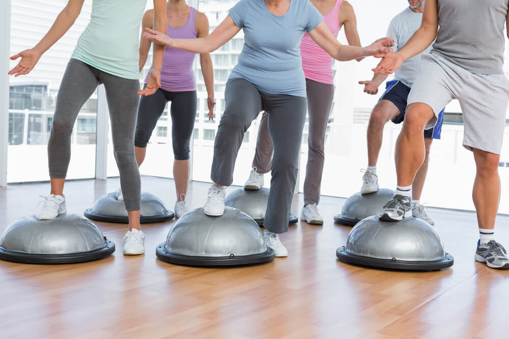 Three tips to add fun to balance exercises for elderly people shutterstock 182491943 Three tips to add fun to balance exercises for elderly people