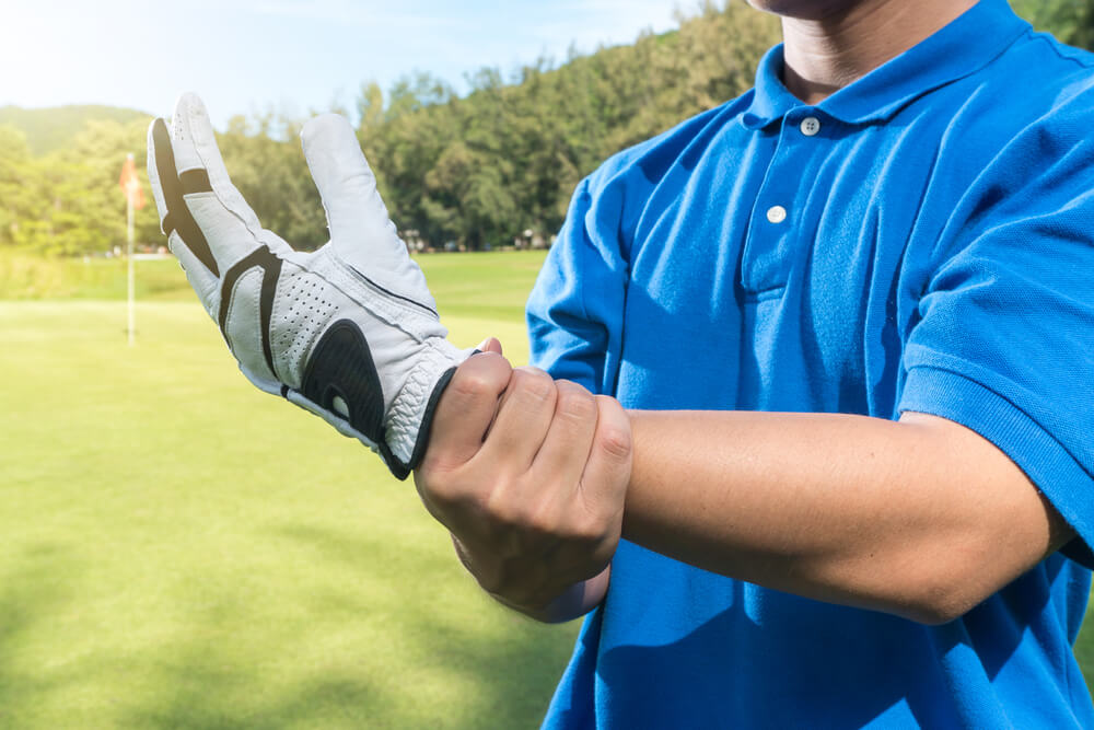 Three reasons for pain in outside of leading wrist from golf shutterstock 643954201 Three reasons for pain in outside of leading wrist from golf