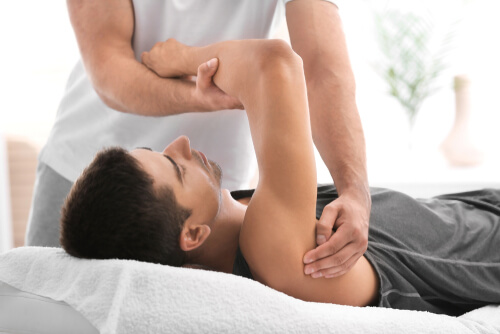 Rotator cuff physical therapy exercises for student-athletes