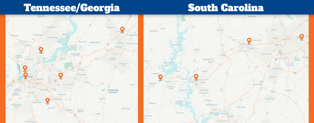 locations